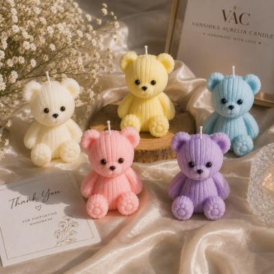 Teddy Bear Candle